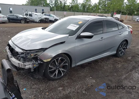 2018 Honda Civic Si z USA, uszkodzony, nr VIN 2HGFC1E59JH705275
